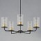 Maxim Lighting Sleek 5-Light Chandelier 11846CDABBK - alternate 2